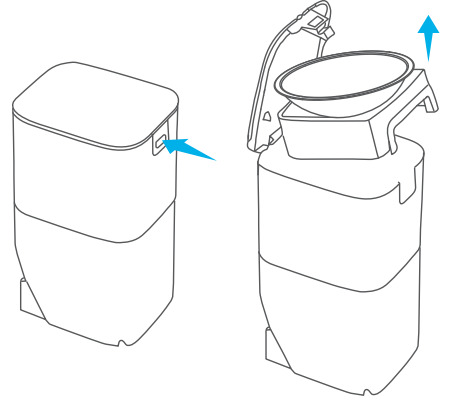 Como instalar e configurar o Smart Alimentador Pet Wi-fi - passo 1.